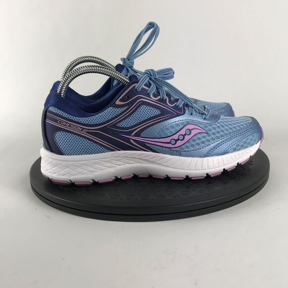 Saucony Cohesion 12 Blue Athletic Running Shoes S10473-3 Women’s Size 7.5 - Picture 4 of 12